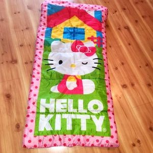 Sanrio winking hello kitty  sleeping bag